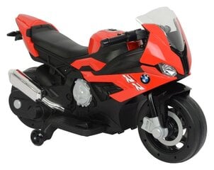 Детский односкоростной мотоцикл BMW S1000RR, красный цена и информация | Электромобили для детей | pigu.lt