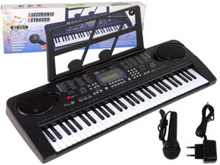 Elektrinis pianinas su mikrofonu Lean Toys MQ-6159 kaina ir informacija | Lavinamieji žaislai | pigu.lt