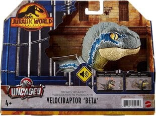 Dinozauro figūrėlė Velociraptor Beta Mattel Jurassic World GWY55 kaina ir informacija | Žaislai berniukams | pigu.lt