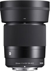 Sigma 30mm F1.4 DC DN | Современный (Nikon Z) цена и информация | Объективы | pigu.lt