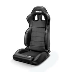 Lenktynių sėdynė Sparco R100, juoda kaina ir informacija | Auto reikmenys | pigu.lt