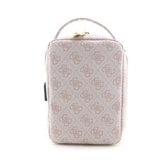 Guess PU 4G Printed Stripes Travel Universal Bag Pink цена и информация | Чемоданы, дорожные сумки | pigu.lt