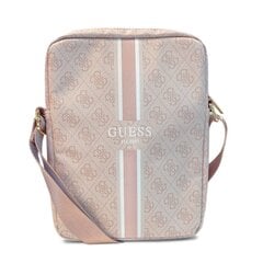 Guess PU 4G Printed Stripes Tablet Bag 10" Pink цена и информация | Чехлы для планшетов и электронных книг | pigu.lt