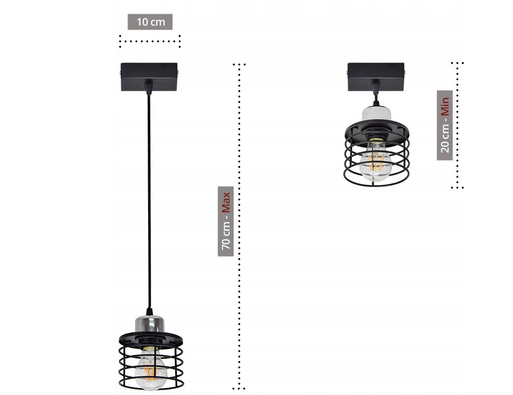 Luxolar pakabinamas šviestuvas kaina ir informacija | Pakabinami šviestuvai | pigu.lt