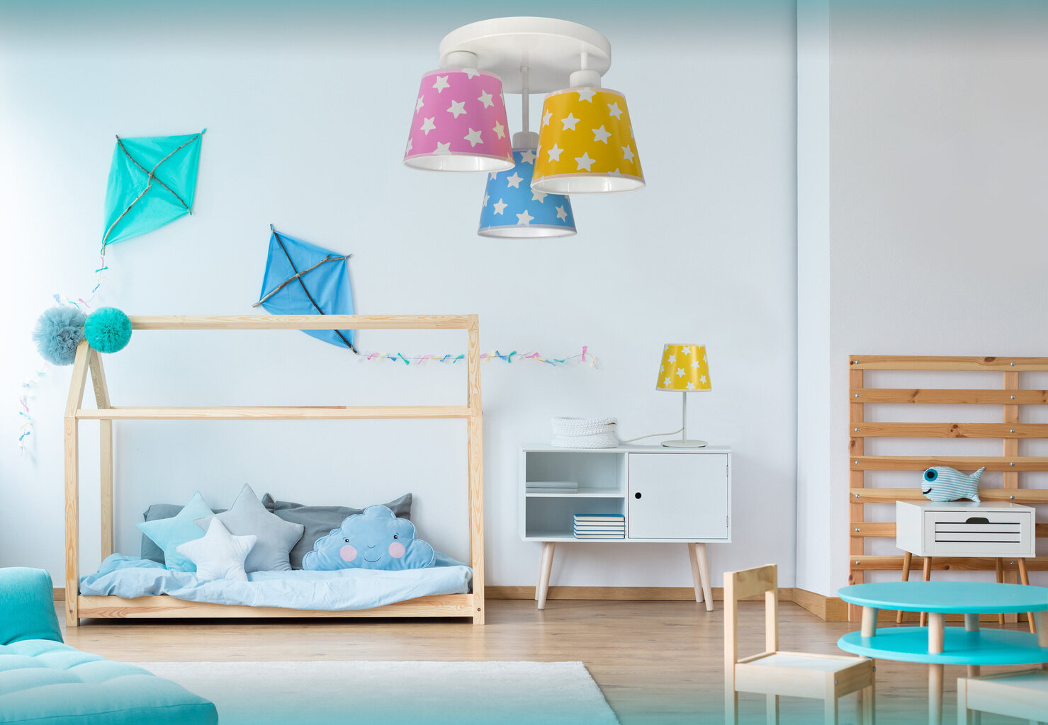 Luxolarl lubinis vaikiškas šviestuvas kaina ir informacija | Vaikiški šviestuvai | pigu.lt