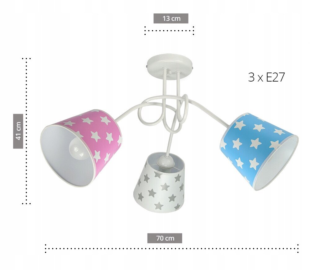 Luxolar šviestuvas vaikų kambariui kaina ir informacija | Pakabinami šviestuvai | pigu.lt