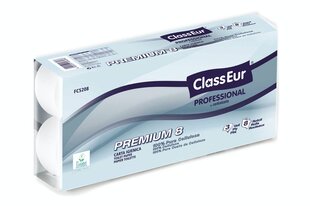 Tualetinis popierius Classeur Premium 8, 8vnt. kaina ir informacija | Tualetinis popierius, popieriniai rankšluosčiai | pigu.lt