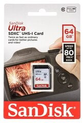 SanDisk Secure Digital Ultra HC kaina ir informacija | Atminties kortelės fotoaparatams, kameroms | pigu.lt