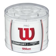 Обвязка для теннисной ракетки Wilson Pro 60, белая цена и информация | Товары для большого тенниса | pigu.lt