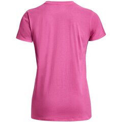 Marškinėliai moterims Under Armour SW972410.5654, rožiniai цена и информация | Женские футболки | pigu.lt