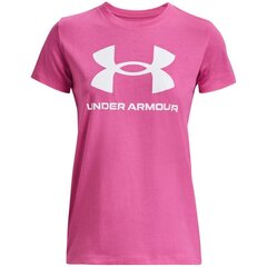 Marškinėliai moterims Under Armour SW972410.5654, rožiniai цена и информация | Женские футболки | pigu.lt