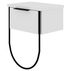 Ночной столик Selsey Norre, белый цвет цена и информация | Прикроватные тумбочки | pigu.lt