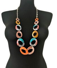 Колье женское Jewellery Color Burst цена и информация | Украшения на шею | pigu.lt