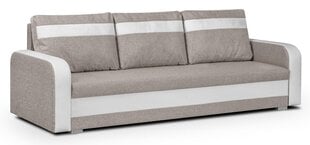 Trivietė sofa Condi, smėlio sp./balta kaina ir informacija | Sofos | pigu.lt