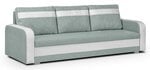 Трехместный диван Condi, светло-серый/белый цвет