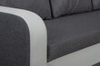 Trivietė sofa Condi, pilka/juoda цена и информация | Sofos | pigu.lt