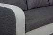 Trivietė sofa Condi, juoda/balta kaina ir informacija | Sofos | pigu.lt
