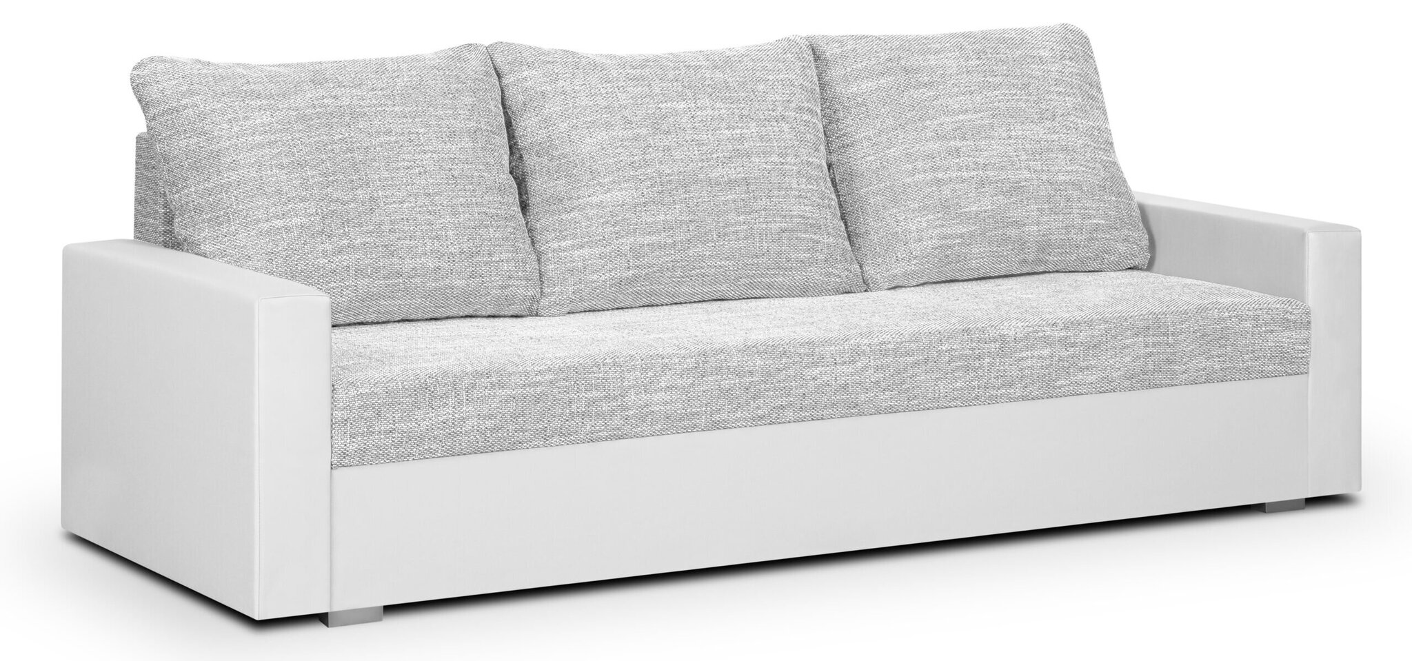 Trivietė sofa Lion, balta kaina ir informacija | Sofos | pigu.lt