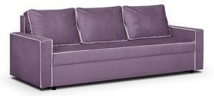 Trivietė sofa Midi, rožinė kaina ir informacija | Sofos | pigu.lt