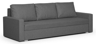 Трехместный диван Mondo, серый цвет цена и информация | Диваны | pigu.lt