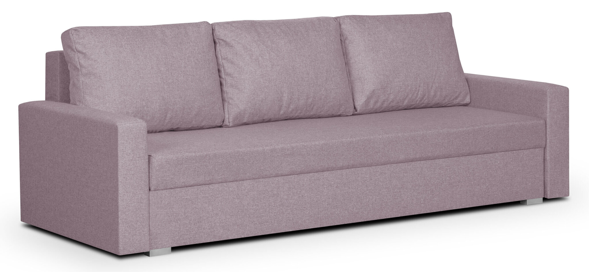 Trivietė sofa Mondo, rožinė kaina ir informacija | Sofos | pigu.lt