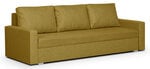 Трехместный диван Mondo, темно-желтый цвет
