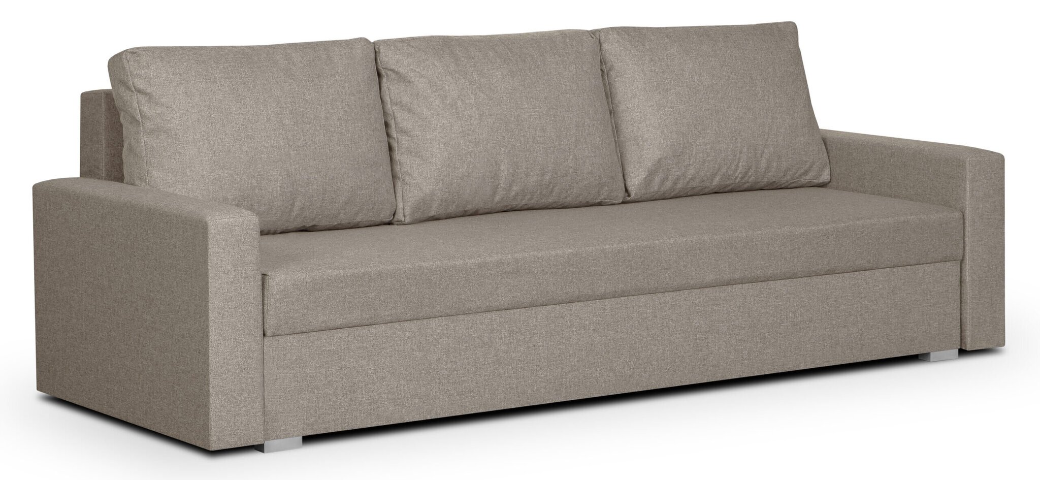 Trivietė sofa Mondo, smėlio spalvos kaina ir informacija | Sofos | pigu.lt