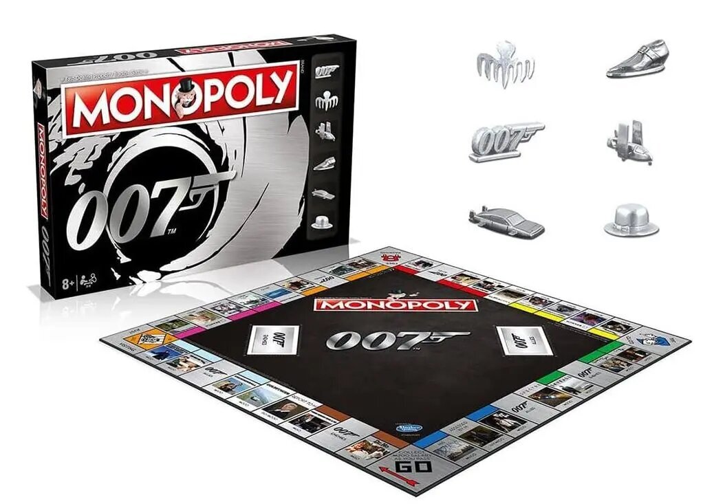 Stalo žaidimas Monopoly: James Bond 007, WM00354-EN1, EN цена и информация | Stalo žaidimai, galvosūkiai | pigu.lt