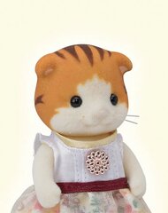 Figūrėlė Sylvanian Families Town Gir Ginger Cat kaina ir informacija | Žaislai mergaitėms | pigu.lt