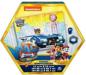 Dėlionė su šunyčiais patruliais Nickelodeon Spin Master Paw Patrol, 48 d. kaina ir informacija | Dėlionės (puzzle) | pigu.lt
