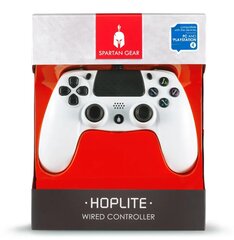 Spartan Gear — проводной контроллер Hoplite (совместимый с ПК и playstation 4) (цвет: белый) цена и информация | Джойстики | pigu.lt