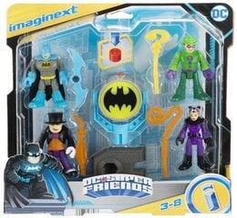 Mattel Imaginext: Супердрузья DC — мультипакет Bat-Tech (HD47) цена и информация | Игрушки для мальчиков | pigu.lt