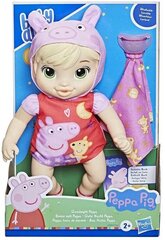 Lėlė Hasbro Baby Alive Goodnight Peppa Pig F2387 kaina ir informacija | Žaislai mergaitėms | pigu.lt