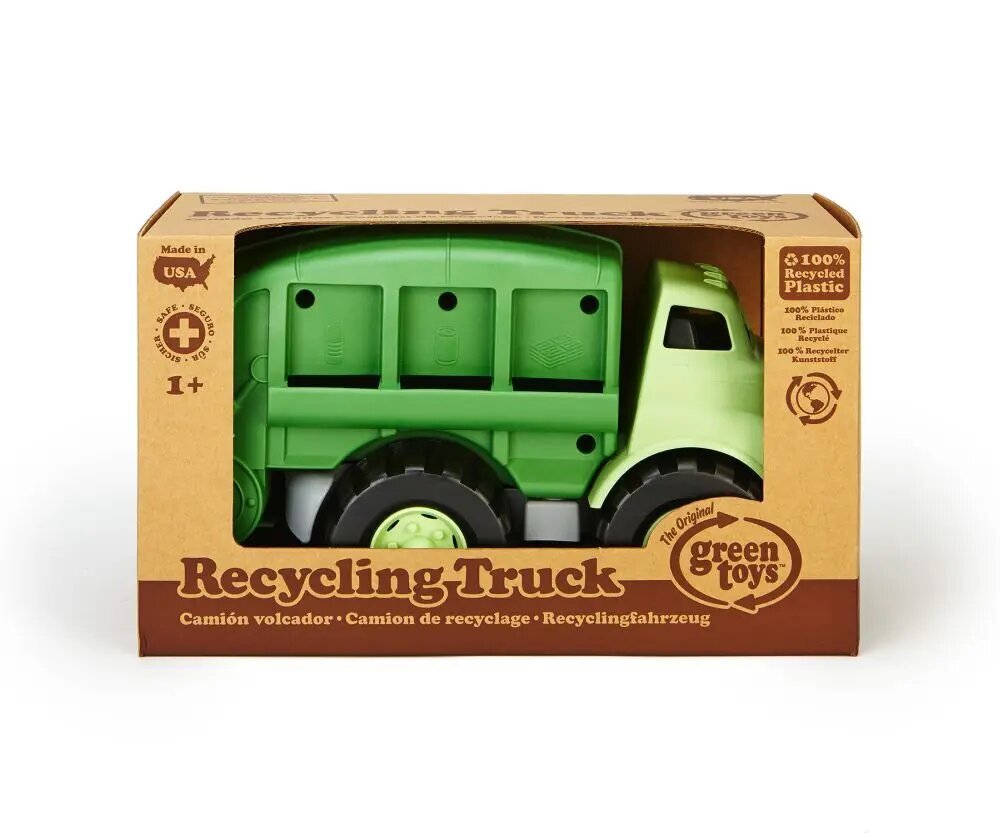 Šiukšlevėžis Green Toys, RTK01R kaina ir informacija | Žaislai kūdikiams | pigu.lt