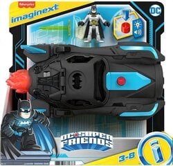 Figūrėlių rinkinys Fisher-Price Deluxe Batmobile kaina ir informacija | Žaislai berniukams | pigu.lt