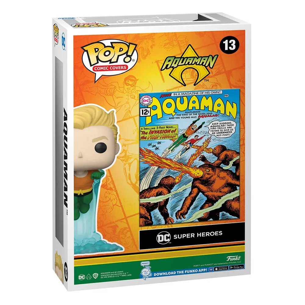 Funko POP! Comic Cover: DC - Aquaman kaina ir informacija | Žaidėjų atributika | pigu.lt