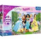 Dėlionė su Disney princesėm Trefl XL Super Shape, 104 d. kaina ir informacija | Dėlionės (puzzle) | pigu.lt