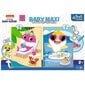 Dėlionė su rykliais Trefl Baby Maxi Baby Shark 4in1, 20 d. kaina ir informacija | Dėlionės (puzzle) | pigu.lt