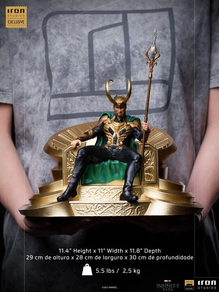 Infinity Saga 1/10 Loki цена и информация | Žaidėjų atributika | pigu.lt
