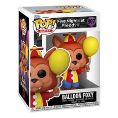 Пять ночей на взломе системы безопасности Фредди POP! Игровой виниловый фигурный шар Foxy 9 см цена и информация | Атрибутика для игроков | pigu.lt