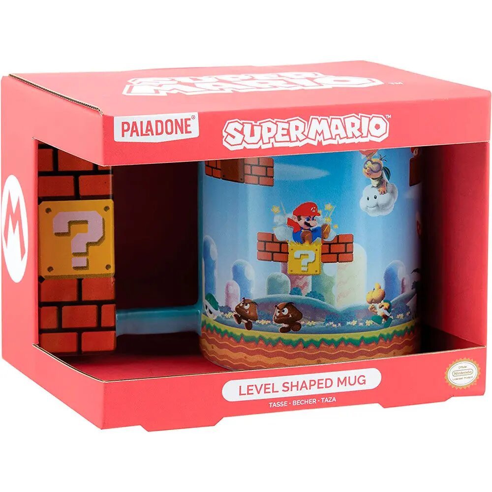 Super Mario Bros puodelis, 525ml цена и информация | Taurės, puodeliai, ąsočiai | pigu.lt