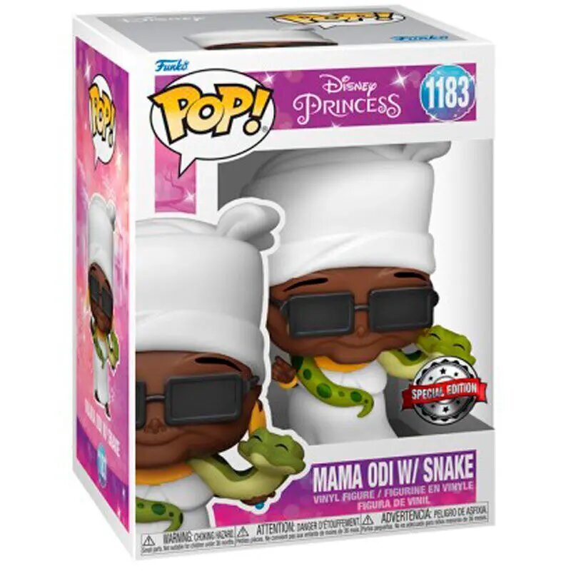 Funko POP! Disney Princess Frog Mama Odi Snake kaina ir informacija | Žaidėjų atributika | pigu.lt