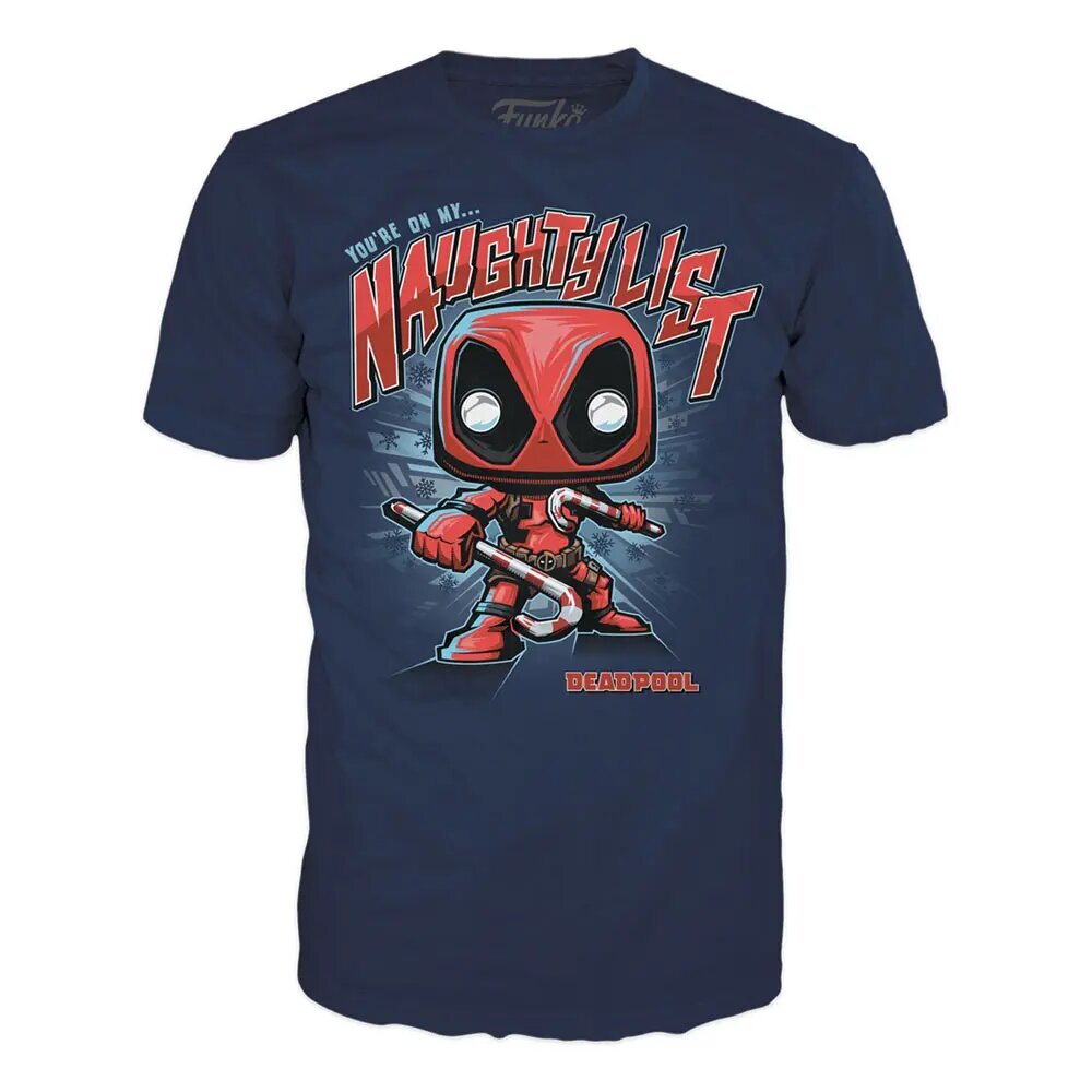Marškinėliai moterims Marvel POP! Deadpool HLD 120401, mėlyni kaina ir informacija | Marškinėliai moterims | pigu.lt