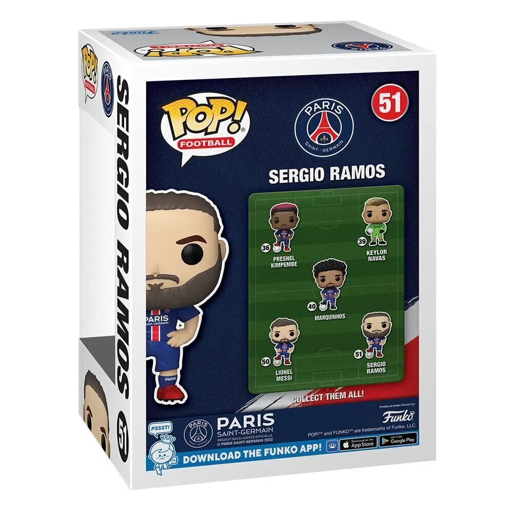 Funko POP! Paris Saint-Germain FC Sergio Ramos kaina ir informacija | Žaidėjų atributika | pigu.lt