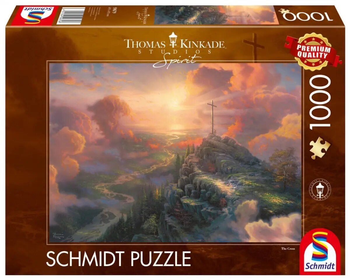 Dėlionė su kraštovaizdžiu Schmidt Thomas Kinkade, 1000 d. kaina ir informacija | Dėlionės (puzzle) | pigu.lt