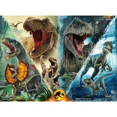 Dėlionė Ravensburger Jurassic World, 100 det. kaina ir informacija | Dėlionės (puzzle) | pigu.lt