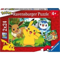 Dėlionė Ravensburger Pokemon, 48 d. kaina ir informacija | Dėlionės (puzzle) | pigu.lt