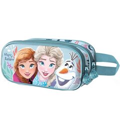 Двойной пенал Disney Frozen 2 Nature 3D цена и информация | Пеналы | pigu.lt