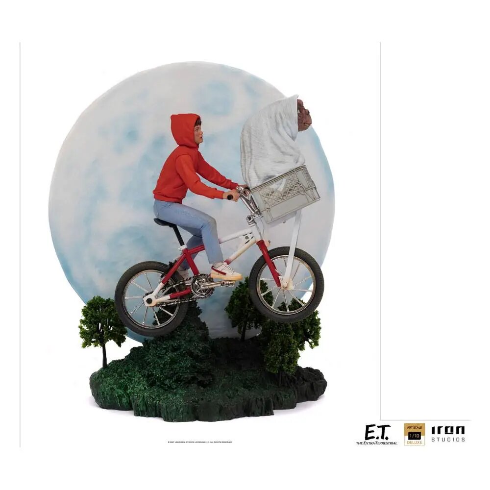 ET. Extra-Terrestrial Deluxe Art Scale 1/10 E.T. & Elliotas 27 cm цена и информация | Žaidėjų atributika | pigu.lt