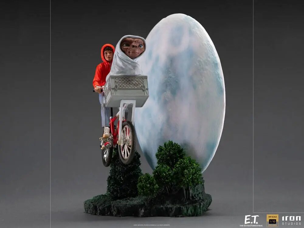 ET. Extra-Terrestrial Deluxe Art Scale 1/10 E.T. & Elliotas 27 cm цена и информация | Žaidėjų atributika | pigu.lt